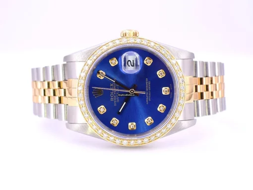 Fantastic Replica Rolex Datejust 16233 Caliber 3135 Automatic Movement 36mm Gold/steel Case Mens/unisex Watch - Image 4