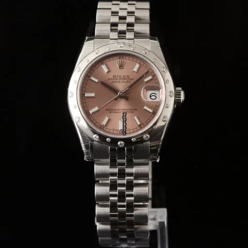 Well Made Replica Rolex Lady-datejust 178344 Caliber 2235 Automatic Movement 31mm Steel Case Womens Watch - Image 2