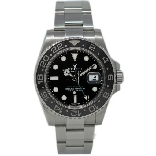 Lovely Clone Rolex Gmt-master II 116710 Caliber 3186 Automatic Movement 40mm Steel Case Mens/unisex Watch - Image 2