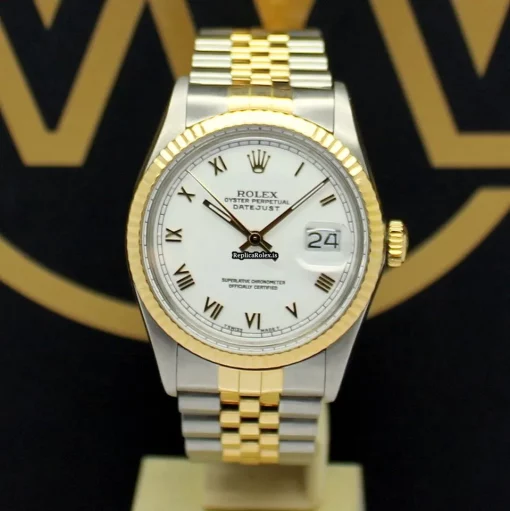 Best Fake Rolex Datejust 16013 Caliber 3035 Automatic Movement 36mm Steel Case Mens/unisex Watch - Image 5