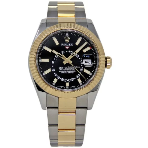 Stylish Replica Rolex Sky-dweller 326933 Caliber 9001 Automatic Movement 42mm Steel Case Mens/unisex Watch - Image 2