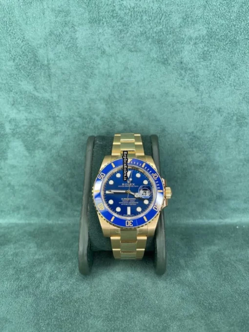 High Quality Fake Rolex Submariner Date 116618lb Caliber 3135 Automatic Movement 40mm Yellow Gold Case Mens/unisex Watch