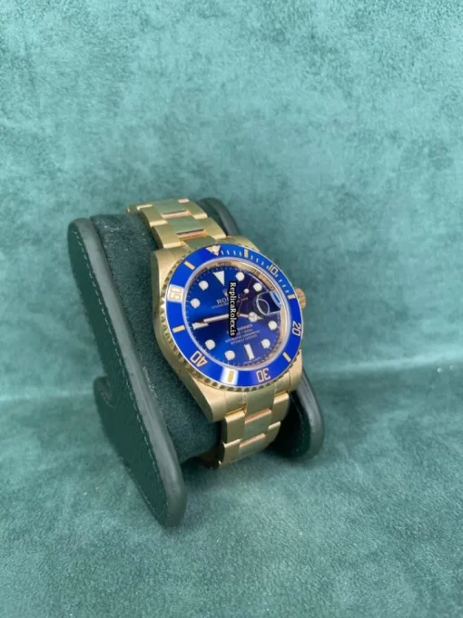 High Quality Fake Rolex Submariner Date 116618lb Caliber 3135 Automatic Movement 40mm Yellow Gold Case Mens/unisex Watch - Image 2