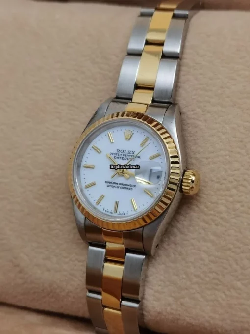 Mind-boggling Replica Rolex Lady-datejust 69173 Caliber 2135 Automatic Movement 26mm Gold/steel Case Womens Watch