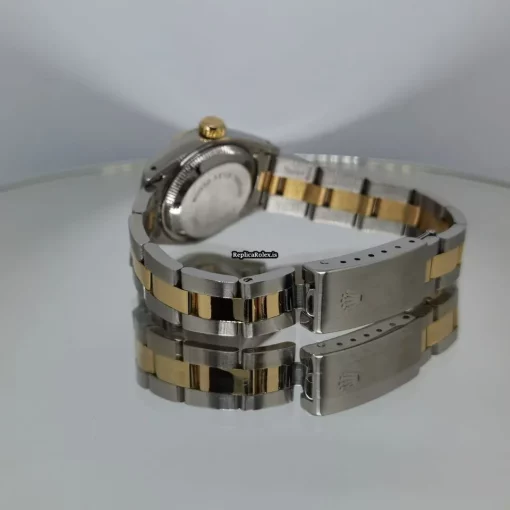 Mind-boggling Replica Rolex Lady-datejust 69173 Caliber 2135 Automatic Movement 26mm Gold/steel Case Womens Watch - Image 10
