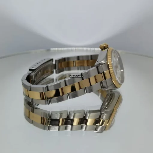 Mind-boggling Replica Rolex Lady-datejust 69173 Caliber 2135 Automatic Movement 26mm Gold/steel Case Womens Watch - Image 8