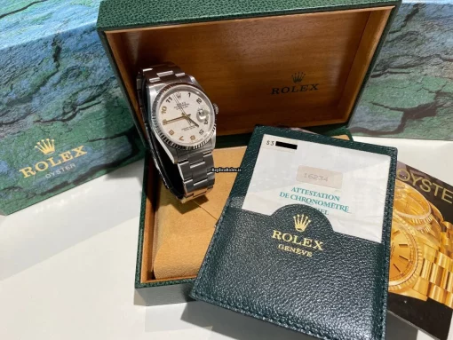 Quality Fake Rolex Datejust 16234 Caliber 3135 Automatic Movement 36mm Steel Case Mens/unisex Watch