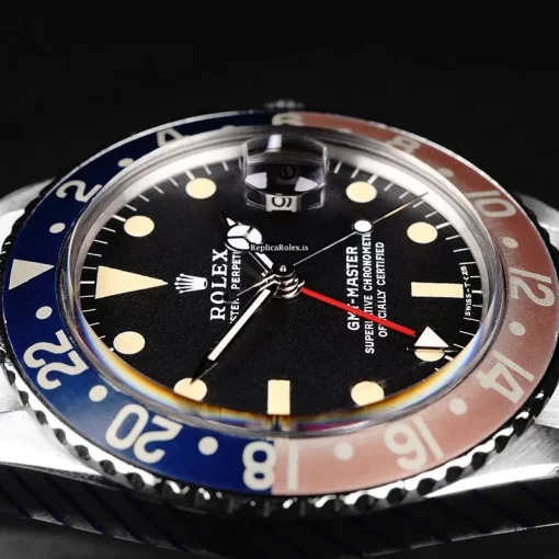 Fabulous Fake Rolex Gmt-master 1675/0 Automatic Movement 39mm Steel Case Mens/unisex Watch - Image 10