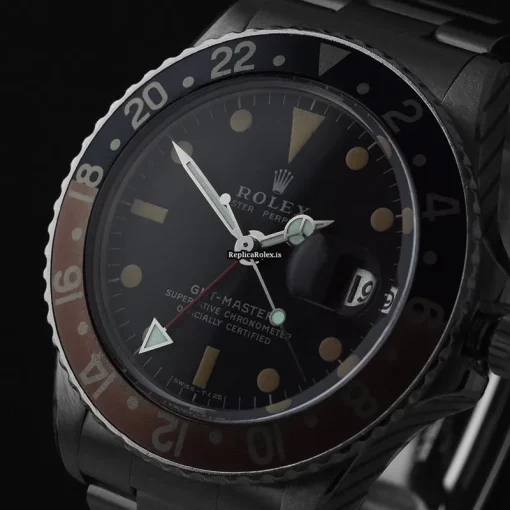 Fabulous Fake Rolex Gmt-master 1675/0 Automatic Movement 39mm Steel Case Mens/unisex Watch - Image 2