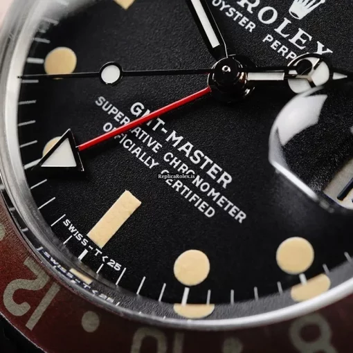 Fabulous Fake Rolex Gmt-master 1675/0 Automatic Movement 39mm Steel Case Mens/unisex Watch - Image 7