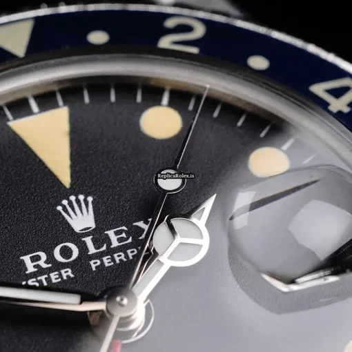 Fabulous Fake Rolex Gmt-master 1675/0 Automatic Movement 39mm Steel Case Mens/unisex Watch - Image 9