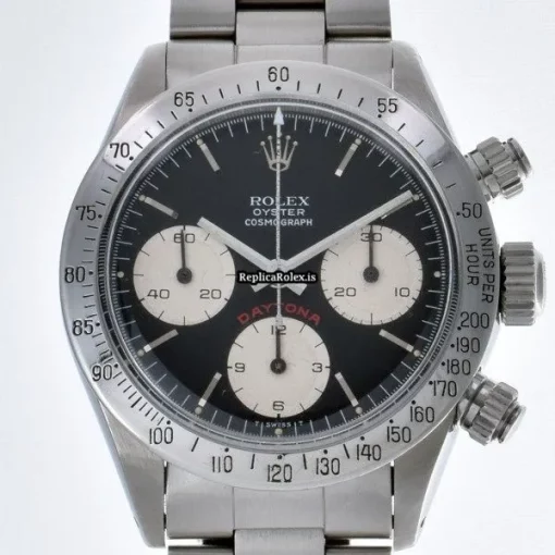 Fabulous Replica Rolex Daytona 6265 Caliber 727 Manual Winding Movement 37mm Steel Case Watch - Image 4