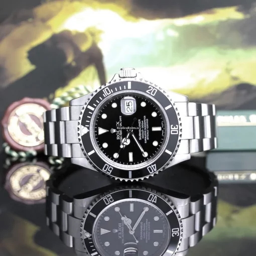 Suitable Fake Rolex Submariner Date 16610t Caliber 3135 Automatic Movement 40mm Steel Case Mens/unisex Watch