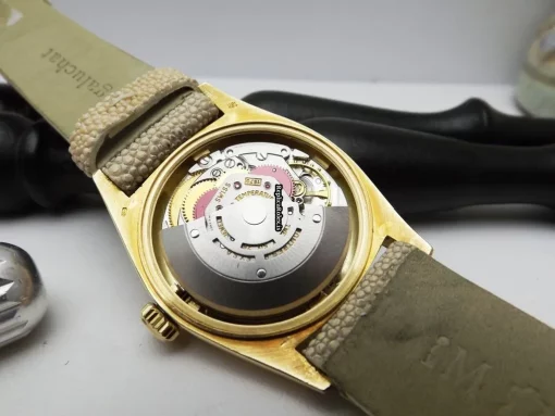 Excellent Fake Rolex Datejust 16018 Automatic Movement 36mm Yellow Gold Case Mens/unisex Watch - Image 16