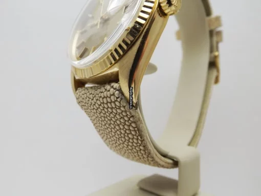Excellent Fake Rolex Datejust 16018 Automatic Movement 36mm Yellow Gold Case Mens/unisex Watch - Image 6