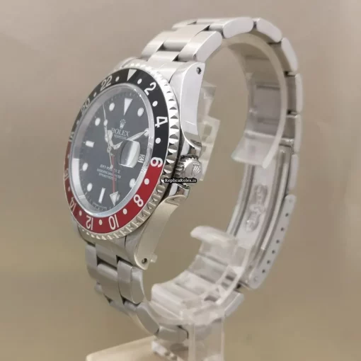 Exquisite Fake Rolex Gmt-master II 16710 Caliber 3185 Automatic Movement 40mm Steel Case Mens/unisex Watch - Image 2