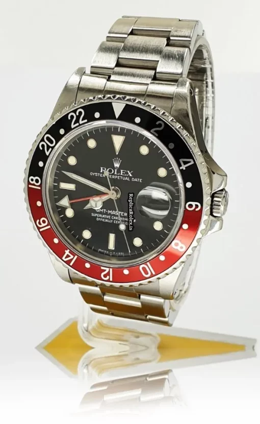 Perfect Fake Rolex Gmt-master II 16760 Caliber 3085 Automatic Movement 40mm Steel Case Mens/unisex Watch - Image 2