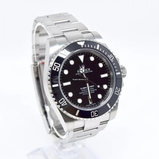 Fabulous Fake Rolex Submariner 114060 Caliber 3130 Automatic Movement 40mm Steel Case Mens/unisex Watch - Image 3