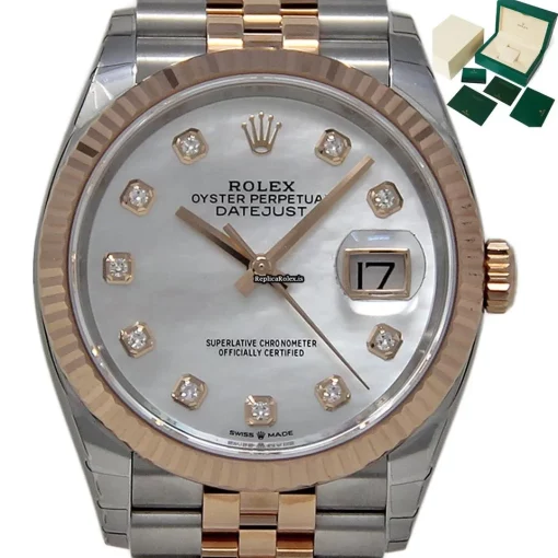 Neat Fake Rolex Datejust 126231 Caliber 3235 Automatic Movement 36mm Steel Case Mens/unisex Watch