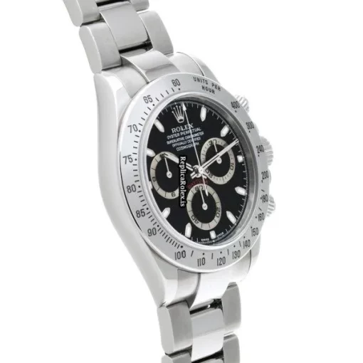 Unique Replica Rolex Daytona 116520 Caliber 4130 Automatic Movement 40mm Steel Case Watch - Image 3