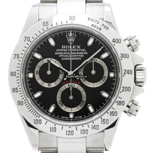 Unique Replica Rolex Daytona 116520 Caliber 4130 Automatic Movement 40mm Steel Case Watch - Image 5