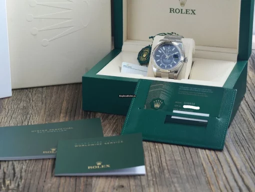 Amazing Fakes Rolex Sky-dweller 326934 Caliber 9001 Automatic Movement 42mm Steel Case Mens/unisex Watch - Image 8