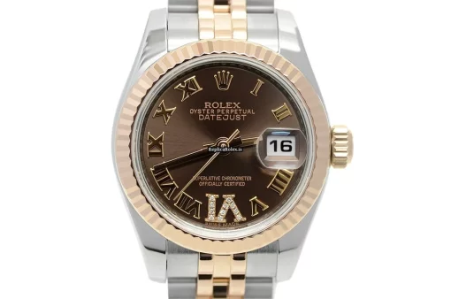 Amazing Fake Rolex Lady-datejust 179171 Caliber 2235 Automatic Movement 26mm Gold/steel Case Womens Watch