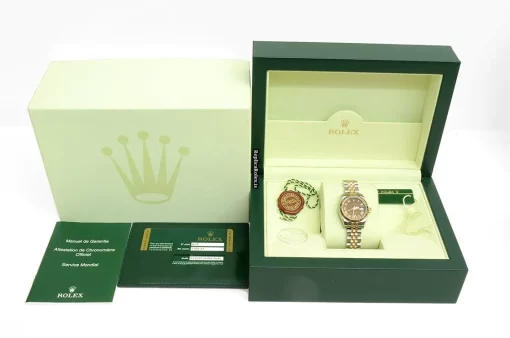 Amazing Fake Rolex Lady-datejust 179171 Caliber 2235 Automatic Movement 26mm Gold/steel Case Womens Watch - Image 15