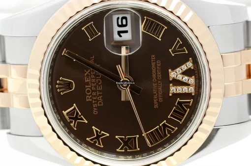 Amazing Fake Rolex Lady-datejust 179171 Caliber 2235 Automatic Movement 26mm Gold/steel Case Womens Watch - Image 2
