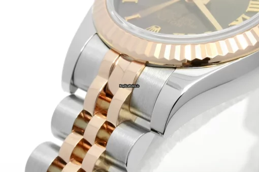 Amazing Fake Rolex Lady-datejust 179171 Caliber 2235 Automatic Movement 26mm Gold/steel Case Womens Watch - Image 4