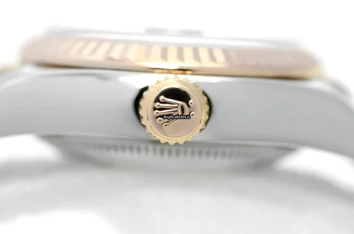 Amazing Fake Rolex Lady-datejust 179171 Caliber 2235 Automatic Movement 26mm Gold/steel Case Womens Watch - Image 6