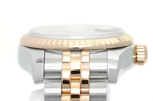 Amazing Fake Rolex Lady-datejust 179171 Caliber 2235 Automatic Movement 26mm Gold/steel Case Womens Watch - Image 7