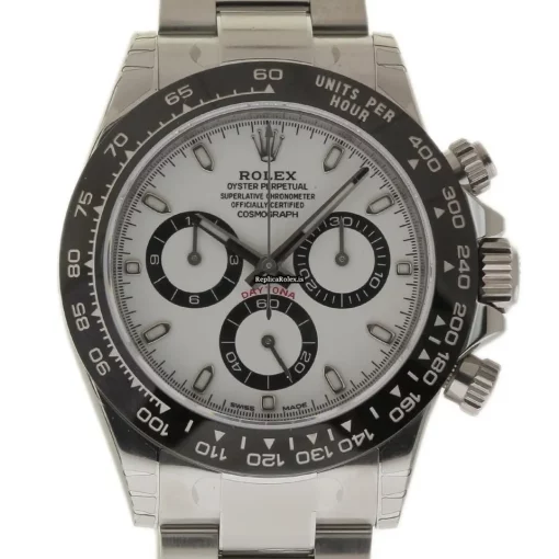 Ideal Replica Rolex Daytona 116500 Caliber 4130 Automatic Movement 40mm Steel Case Mens/unisex Watch
