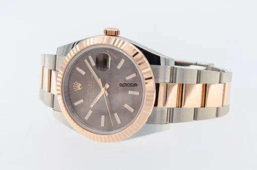 Amazing Replica Rolex Datejust II 126331 Caliber 3235 Automatic Movement 41mm Gold/steel Case Mens/unisex Watch - Image 5