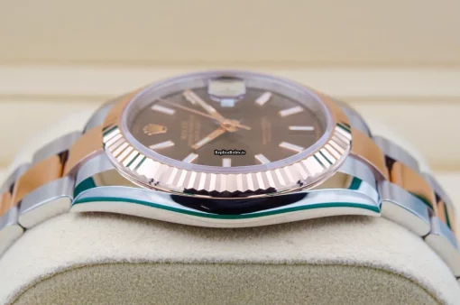 Amazing Replica Rolex Datejust II 126331 Caliber 3235 Automatic Movement 41mm Gold/steel Case Mens/unisex Watch - Image 6