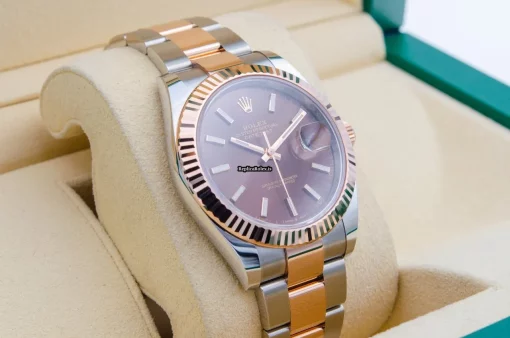 Amazing Replica Rolex Datejust II 126331 Caliber 3235 Automatic Movement 41mm Gold/steel Case Mens/unisex Watch - Image 9