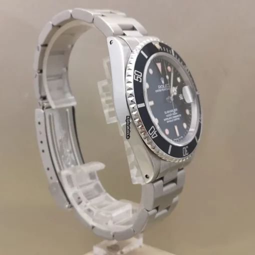 Trustworthy Replica Rolex Submariner Date 168000 Caliber 3035 Automatic Movement 40mm Steel Case Mens/unisex Watch - Image 3