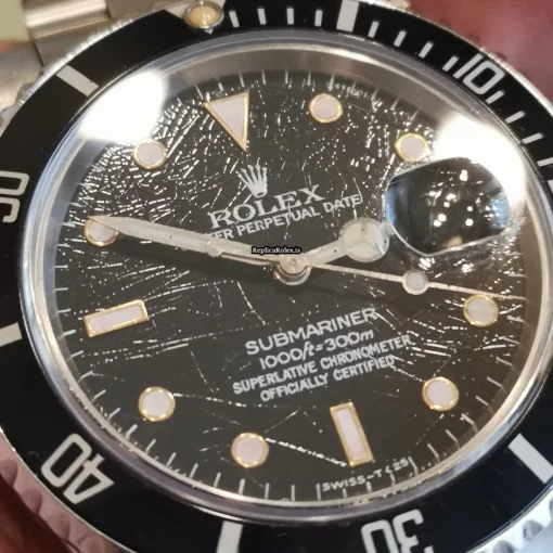 Trustworthy Replica Rolex Submariner Date 168000 Caliber 3035 Automatic Movement 40mm Steel Case Mens/unisex Watch - Image 6