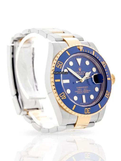 Stylish Replicas Rolex Submariner Date 116613lb Caliber 3135 Automatic Movement 40mm Gold/steel Case Mens/unisex Watch - Image 3