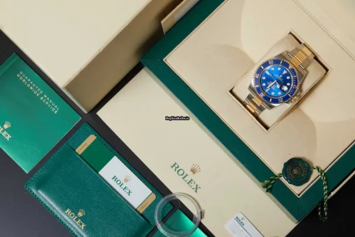 Stylish Replicas Rolex Submariner Date 116613lb Caliber 3135 Automatic Movement 40mm Gold/steel Case Mens/unisex Watch - Image 6