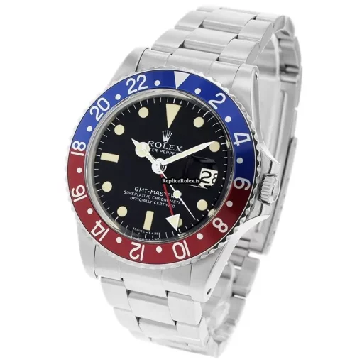 Stylish Copy Rolex Gmt-master 1675 40mm Steel Case Mens/unisex Watch