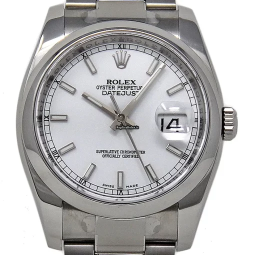 Well Made Replica Rolex Datejust 116200 Caliber 3135 Automatic Movement 36mm Steel Case Mens/unisex Watch