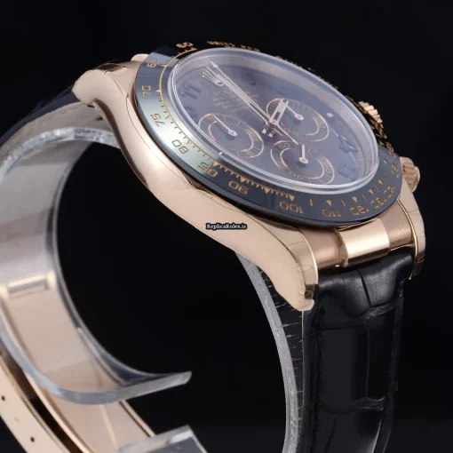 Wonderful Knockoff Rolex Daytona 116515ln Caliber 4130 Automatic Movement 40mm Rose Gold Case Mens/unisex Watch - Image 12
