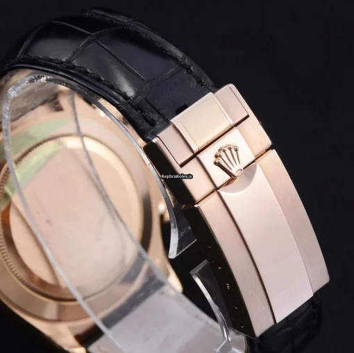 Wonderful Knockoff Rolex Daytona 116515ln Caliber 4130 Automatic Movement 40mm Rose Gold Case Mens/unisex Watch - Image 8