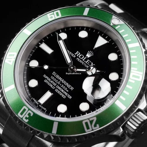 Trustworthy Imitation Rolex Submariner Date 16610lv 40mm Mens/unisex Watch - Image 12