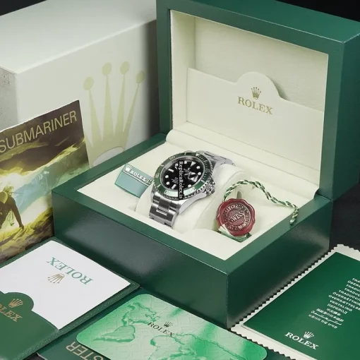 Trustworthy Imitation Rolex Submariner Date 16610lv 40mm Mens/unisex Watch - Image 14