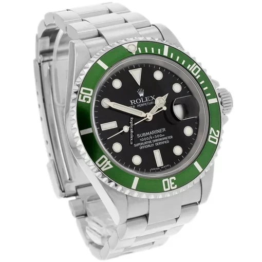 Trustworthy Imitation Rolex Submariner Date 16610lv 40mm Mens/unisex Watch - Image 4