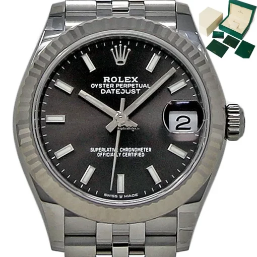 Suitable Replica Rolex Lady-datejust 278274 Caliber 2236 Automatic Movement 31mm Steel Case Womens Watch