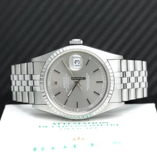 Offering Replica Rolex Datejust 16220 Caliber 3135 Automatic Movement 36x44mm Steel Case Mens/unisex Watch - Image 2