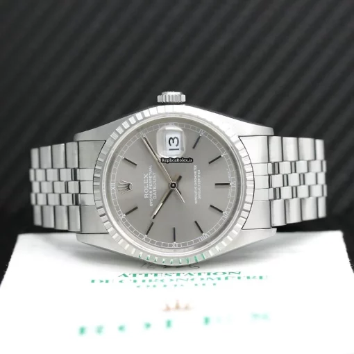 Offering Replica Rolex Datejust 16220 Caliber 3135 Automatic Movement 36x44mm Steel Case Mens/unisex Watch - Image 5